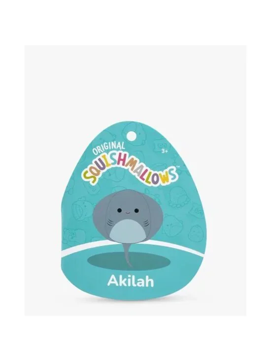 Squishmallows Akilah the Stingray 12” Plush Ocean Sea Life Squad - Picture 5 of 5